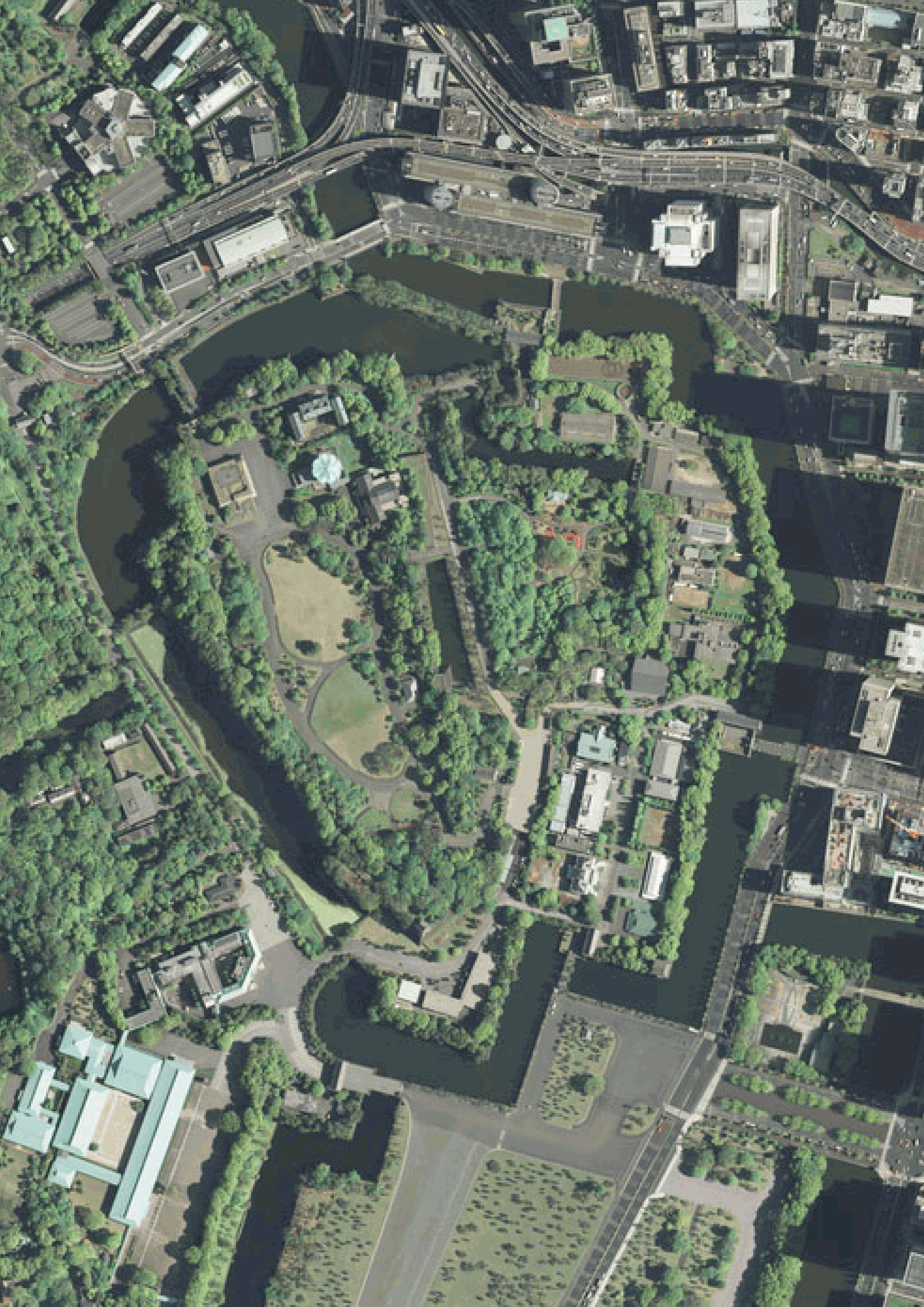 皇居東御苑 現在**