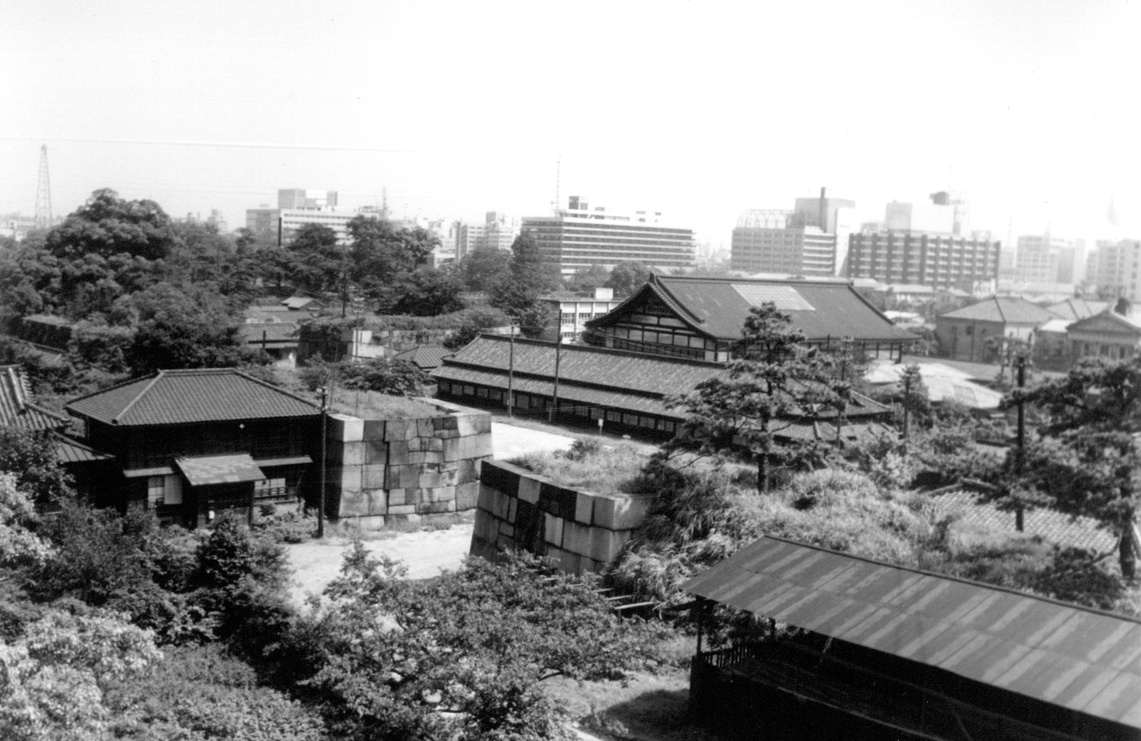 中之門(なかのもん)跡 開園前(昭和36年(1961)~昭和39年(1964)頃)*