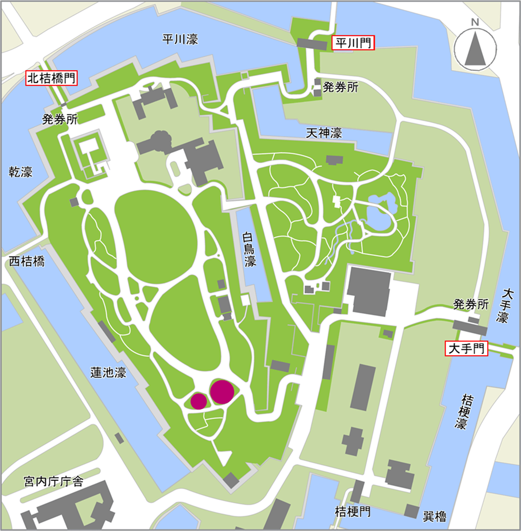 果樹古品種園案内図