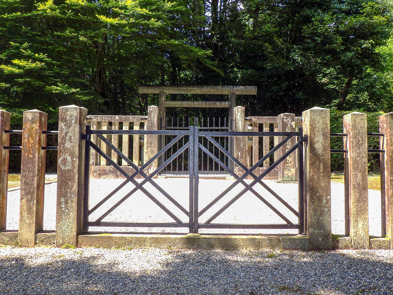宇多天皇 大内山陵