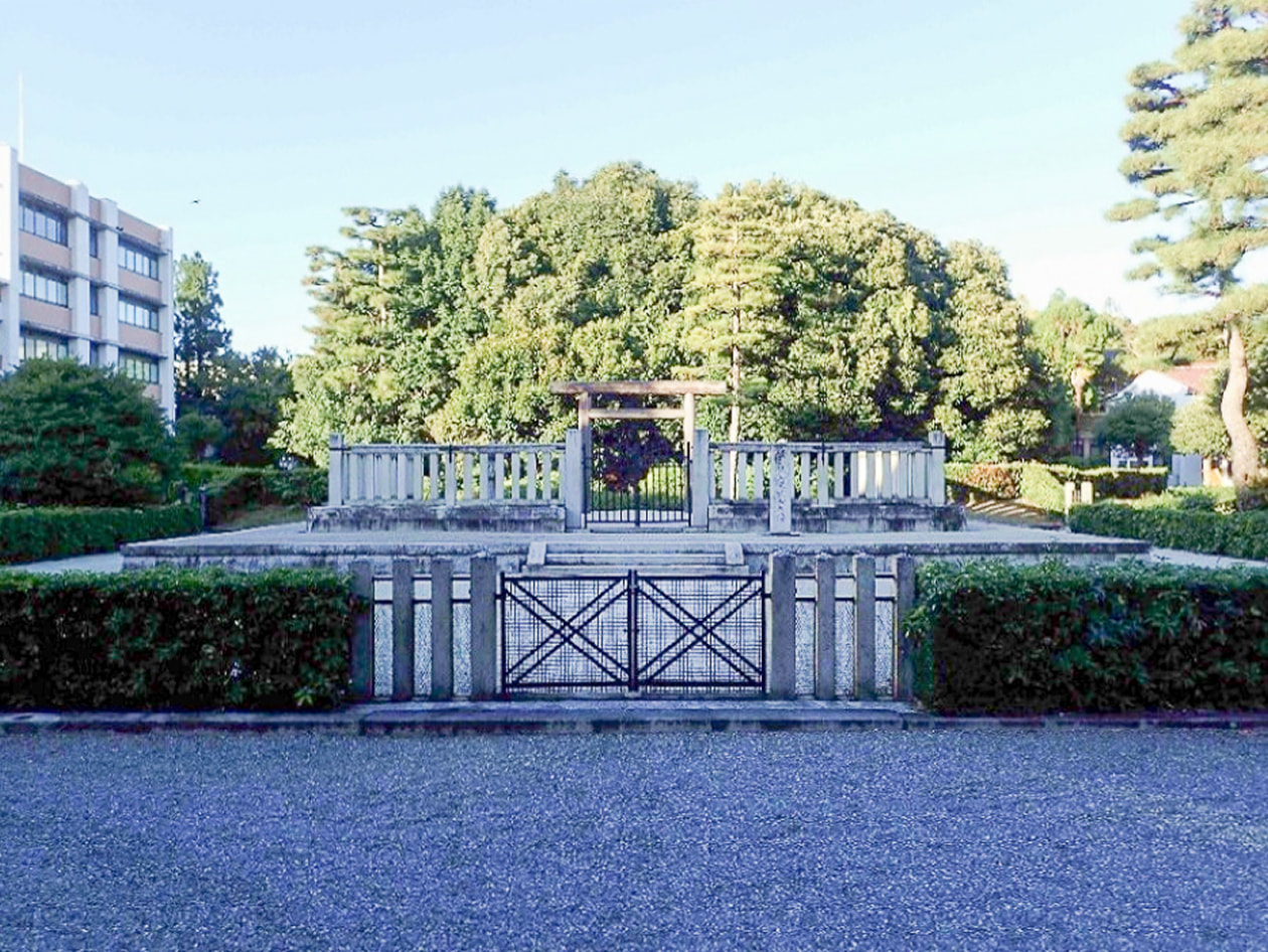 後二條天皇 北白河陵