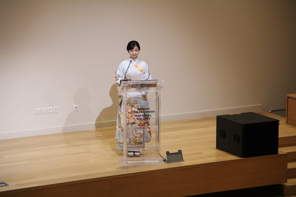 写真1：お言葉の様子