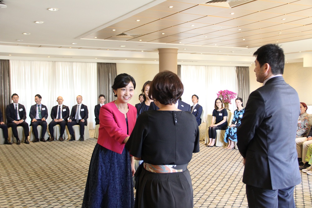 写真1：ご懇談の様子