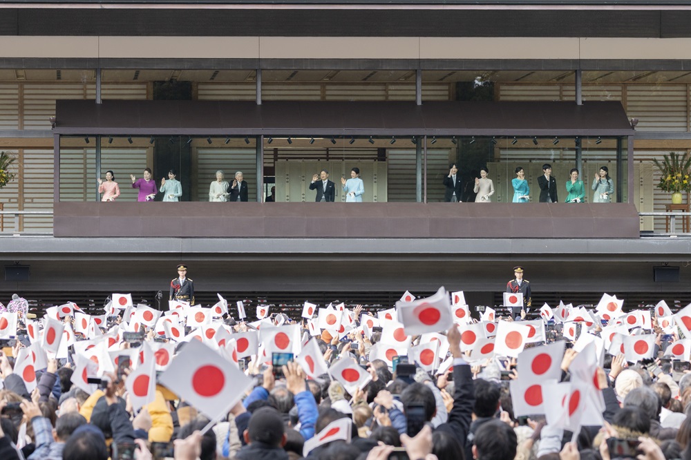 新年一般参賀のご様子