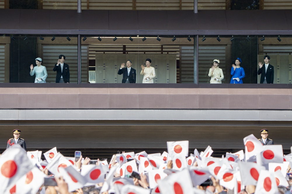 天皇誕生日一般参賀のご様子