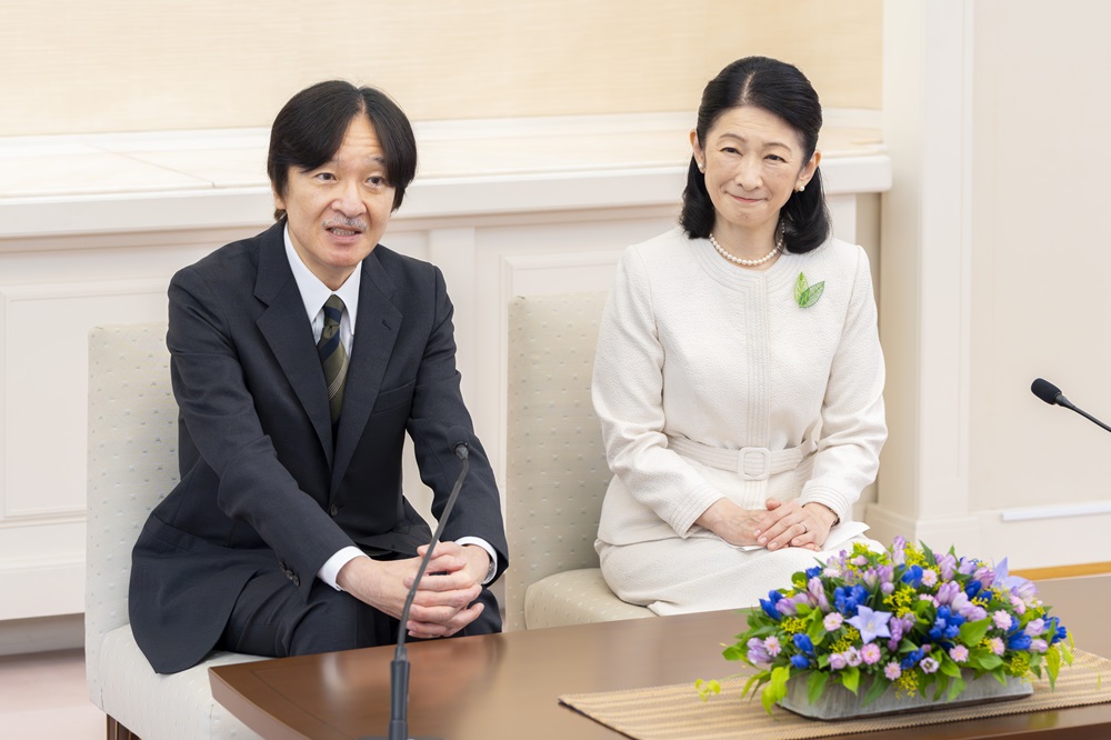記者会見をなさる秋篠宮皇嗣同妃両殿下