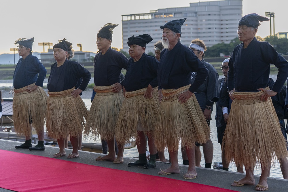 長良川(古津)の鵜匠